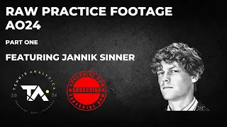 Jannik Sinner Side Angle Groundstroke Technique