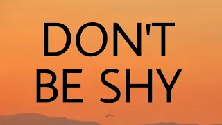 Tiesto, Karol G - Don't Be Shy (Lyrics)