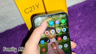 Review hp realme c21y beserta kotak nya beli di shopee