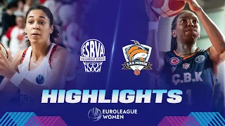 Villeneuve d'Ascq LM v Cukurova Basketbol Mersin | Gameday 3 | Highlights | EuroLeague Women 2023-24