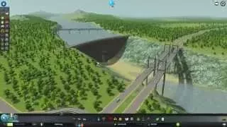 Cities Skylines часть 14 Мега Дамба!