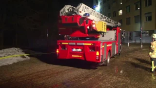 Lindenberg – Flammen schlagen aus Krankenzimmer im 3. Stock – Feuerwehr muss über 30 Personen räumen