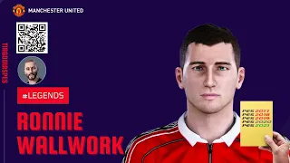 Ronnie Wallwork @TiagoDiasPES (Man Utd, West Bromwich) Face + Stats | PES 2021