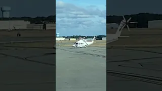 S-76C LANDING AT HYANNIS AIRPORT KHYA