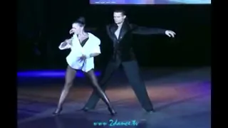 Dekatra Lapaeva and Justinas Duknauskas Cha Cha Cha Show at Kyiv Dance Festival 2010