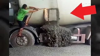 TOTAL IDIOTS AT WORK 2023 #73! STUPID FAILS COMPETITION | BAD DAY AT WORK |  Excavator FAILS 2023