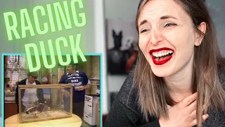 REACTING TO THE TWO RONNIES - Racing Duck | Canadian Reacts