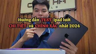 Hướng dẫn test ipad qua sử dụng chi tiết và chính xác nhất 2024, tự tin mua hàng cũ - Cảnh Hà Mobile