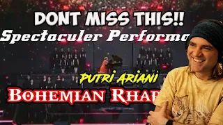 OMG WOW !  Putri Ariani "Bohemian Rhapsody" Queen Cover | HUT TRANSMEDIA 22 LIVE | Reaction