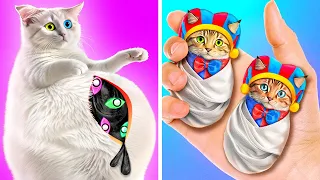 Is My Cat Really Pregnant With Digital Circus? 🤡 *Best Gadgets And Crafts For Your Pets*