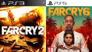 Far Cry PlayStation Evolution (2008-2021)