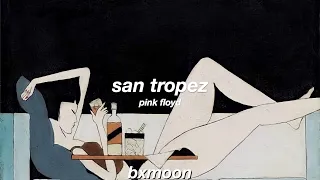 pink floyd - san tropez [lyrics/letra]