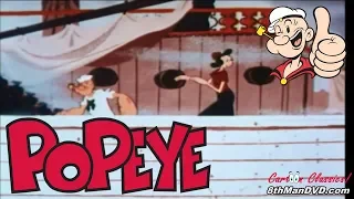 POPEYE THE SAILOR MAN: Spooky Swabs (1957) (Remastered) (HD 1080p) | Jack Mercer, Mae Questel