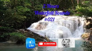 😴🌊 WATERFALL # 021¤ حالة رائعة مع أغاني الطيور الرائعة وأصوات الطبيعة ¤ASMR