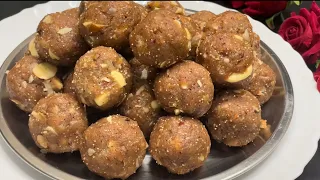 बस 1 खालो,कमर घुटनों का दर्द पुराने दर्द, थकान कमज़ोरी में राहत Immunity Booster Dry Fruit Ladoo