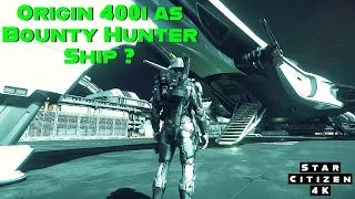 Can a 400i do Bounty Hunting VHRT mission ? Star Citizen 4k 60FPS-isch