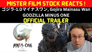 ゴジラ-1.0マイナスワン, Gojira Mainasu Wan - GODZILLA MINUS ONE - Official Trailer REACTION!