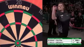 Beau Greaves INCREDIBLE 174 AVERAGE LEG! Dutch Open 2024