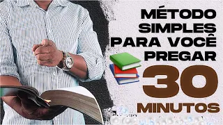 COMO FAZER UMA PREGAÇÃO EM 30 MINUTOS SÓ COM A BÍBLIA!