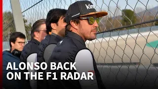 What's behind Alonso's F1 test return