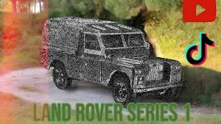 abandoned corgi toys land rover series 2  109 diecast restoration. off road-roader farm vehicles 4x4