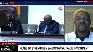 Plans to strengthen SA-Botswana trade investment