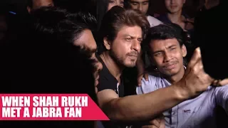 Shah Rukh Khan Jabra Fan CRYING To Take Selfie With Him