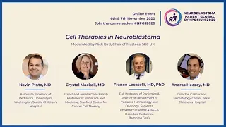 Cell Therapies in Neuroblastoma: Panel Session