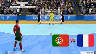 FIFA23 | PORTUGAL VS FRANCE | Penalty shootout  Futsal 2023 | RONALDO VS MBAPPE | Gameplay PC