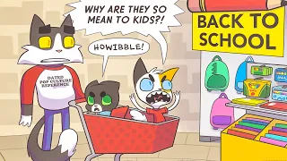 NEW Funny Cats Family Comic Part 53 - Seasonal Scare (Litterbox Comics Dub)