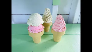 Fake Ice Cream Cone DIY