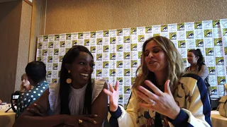 SDCC 2019 Interviews - Enuka Okuma & showrunner Lauren LeFranc - Impulse