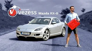 Benzin-, olaj- és pénztemető élményautó - TELETANK: MAZDA RX-8