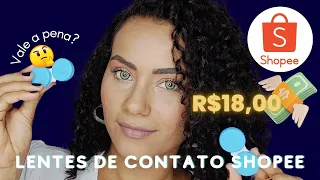 LENTES DE CONTATO SHOPEE | COMO USAR E DICAS DE CUIDADOS