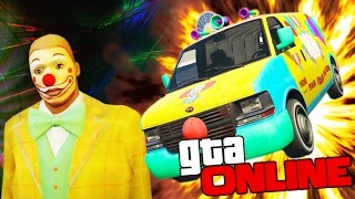 GTA 5 Online НА КЛОУН МАШИНАХ (НЕНАВИЖУ КЛОУНОВ) MOM AND SON RAGE on A CLOWN! 1080p60fps #game