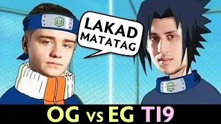 OG just HAVING FUN vs EG — make TI9 look like PUB