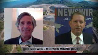 Skype Interview with Rob McEwen - McEwen Mining Inc. (NYSE:MUX)