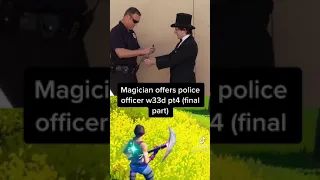 Magician tries to sell weed to a cop part 4.#magic #youtube #shorts