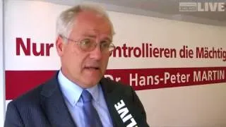 Hans-Peter Martin ortet Pensionsskandal bei EU