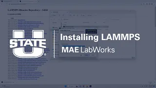 Installing LAMMPS | LabWorks