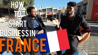 HOW TO START OWN COMPANY IN FRANCE POST STUDIES ?!