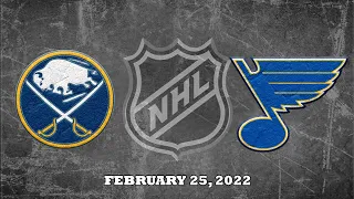 NHL Sabres vs Blues | Feb.25, 2022