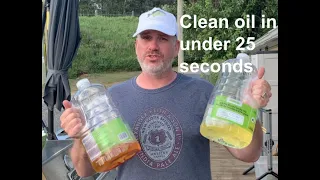 Deep Fryer Oil Filtration and Cleaning - [in less than 25 seconds!] - The #1 how to and DIY of 2021