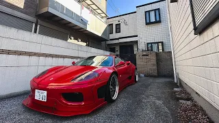 MOVING TO JAPAN! Full House Tour w/ Ferrari Parking + SECRET Underground Car Meet!