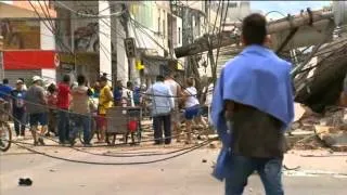 Terremoto no Equador deixa mais de 400 mortos