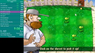 Plants vs. Zombies 100% in 7:29:42 (WR)