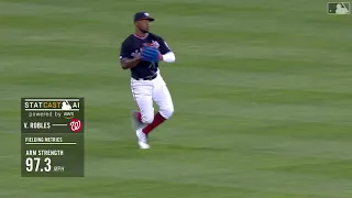 Statcast  Robles' 97 3 mph throw