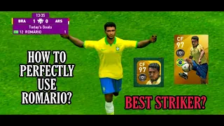 How to play with ROMARIO in PES 2020 Mobile? || efootball Pes 2020 ||