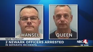 Two Newark officers arrested