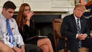 Trump’s meeting with Fla. school shooting survivors, in three minutes